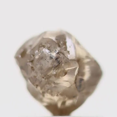 Rough Natural Uncut Diamond Fancy Champagne Brown 1.22 Carat Raw Diamond for Engagement Ring SDM875