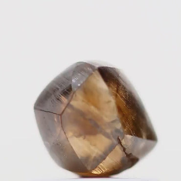 Rough Natural Uncut Diamond Fancy Cognac 0.95 Carat Raw Diamond for Engagement Ring SDM7507