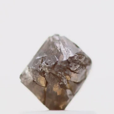 Octahedron Rough Natural Uncut Diamond Fancy 0.92 Carat Raw Diamond for Engagement Ring SDM7508