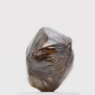 Natural Rough Diamond Fancy Brown Crystal Loose Diamond 1.08 Carat Design Engagement Ring