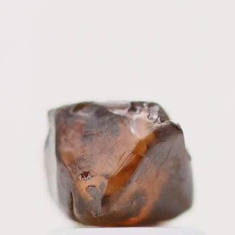 Octahedron Rough Natural Uncut Diamond Fancy Cognac 1.44 Carat Raw Diamond for Engagement Ring SDM873