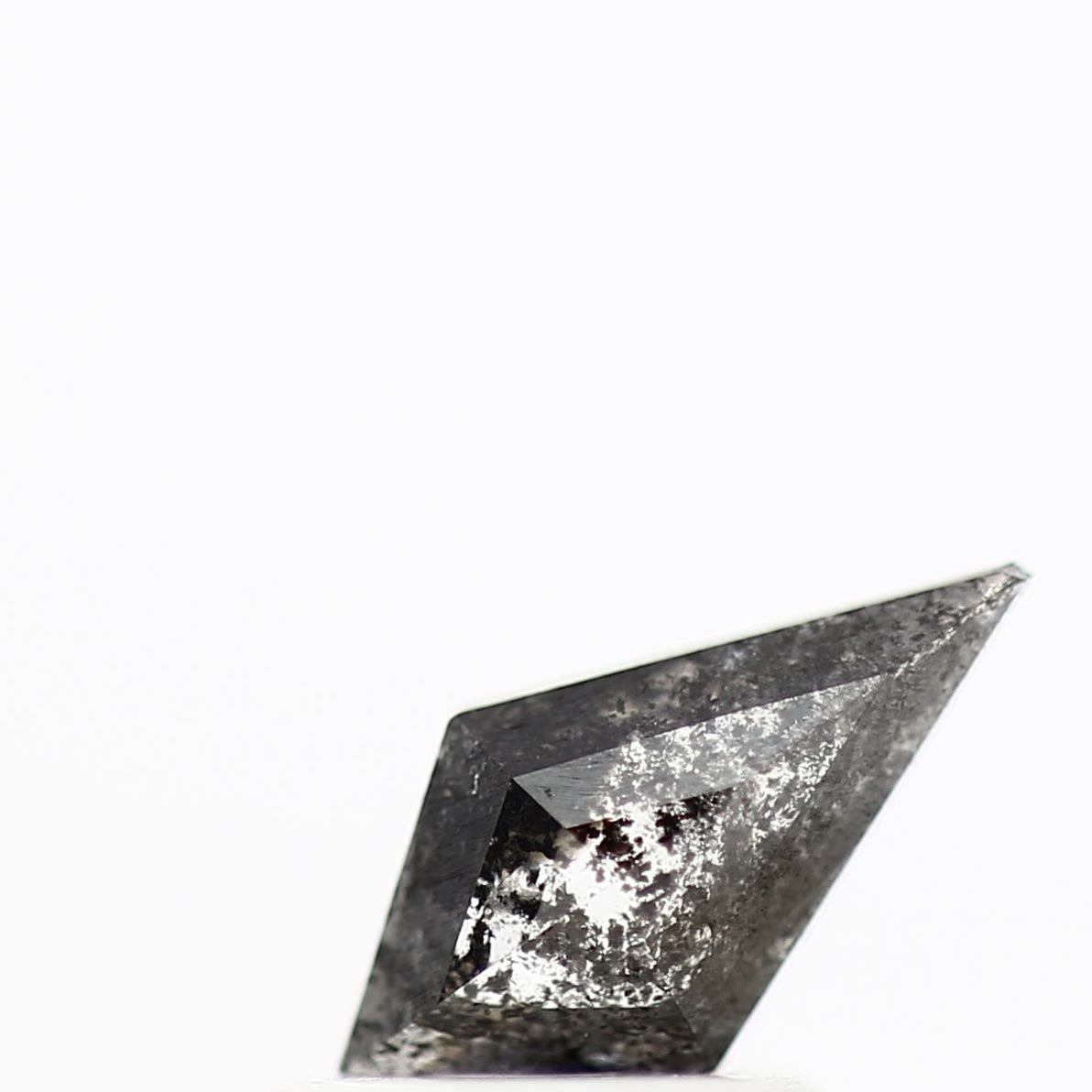 Salt and Pepper Diamond ! Fancy Gray Color Kite Diamond for Engagement Ring ! Natural Loose Diamond ! 0.45 Carat Gorgeous Diamond For Her