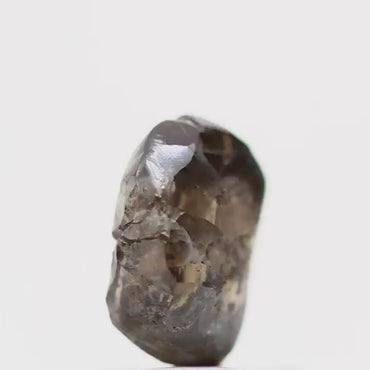 Natural Rough Crystal Diamond Fancy Brown Loose Diamond 1.20 Carat Design Engagement Ring