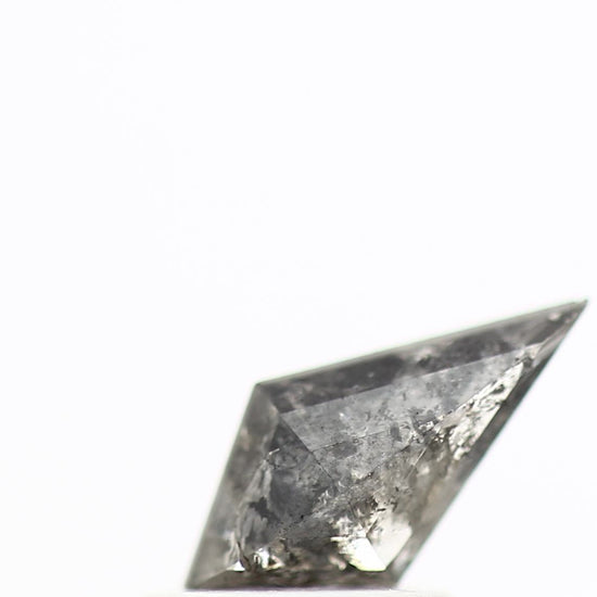 Salt and Pepper Kite Diamond ! Fancy Gray Color Diamond for Engagement Ring ! Natural Loose Diamond ! 0.47 Ct Unique Rare Diamond For Her