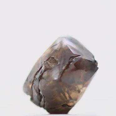 Octahedron Rough Natural Diamond Uncut Diamond Fancy Deep Brown 0.83 Carat Raw Diamond for Engagement Ring SDM814
