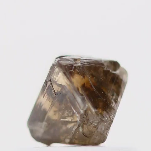 Octahedron Rough Natural Uncut Diamond Fancy 0.73 Carat Raw Diamond for Engagement Ring SDM7504