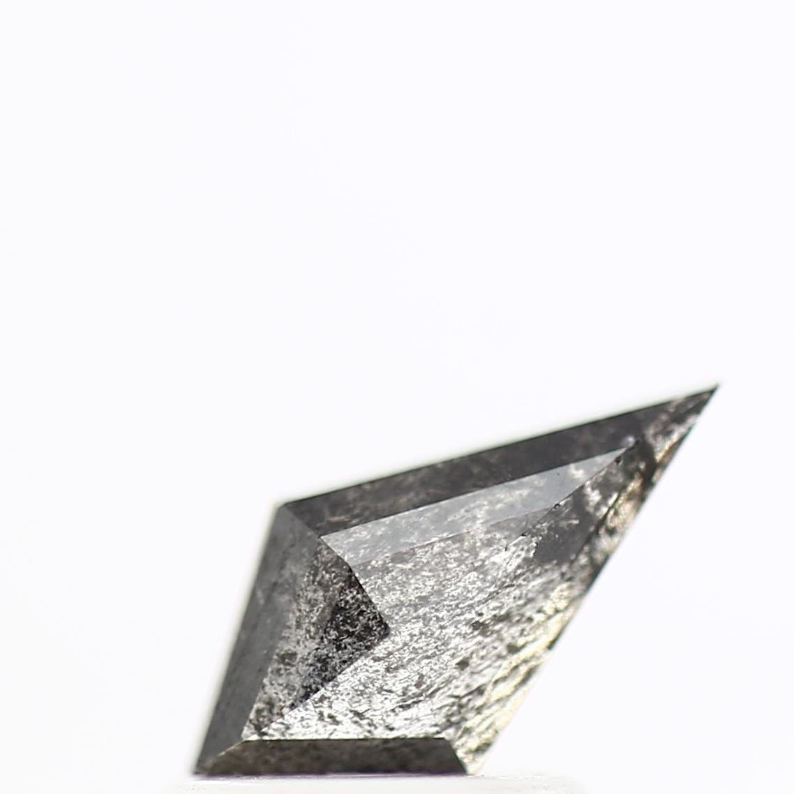 Salt and Pepper Diamond ! Fancy Gray Color Kite Diamond for Engagement Ring ! Natural Loose Diamond ! 0.50 Carat Unique Rare Diamond For Her