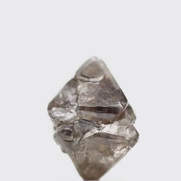 Octahedron Rough Natural Uncut Diamond Fancy Brown 3.56 Carat Raw Diamond for Engagement Ring SDM11041