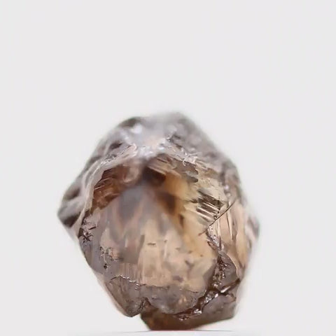 Rough Natural Uncut Diamond Fancy Cognac 1.75 Carat Raw Diamond for Engagement Ring SDM859
