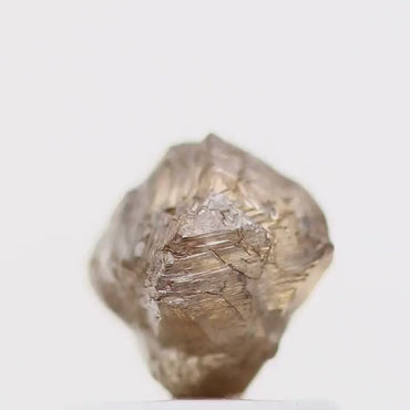 Natura Diamond Octahedron Fancy Brown Uncut 0.86 Carat For Design Rough Diamond Engagement Ring