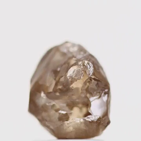 Rough Natural Uncut Diamond Fancy Champagne Brown1.75 Carat Raw Diamond for Engagement Ring SDM850
