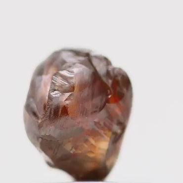 Natural Rough Diamond Fancy Cognac Loose Diamond 1.17 Carat Raw Design Engagement Ring