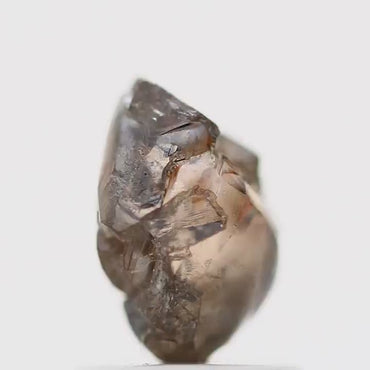 Natural Rough Diamond Champagne Loose Diamond 1.41 Carat Raw Design Engagement Ring