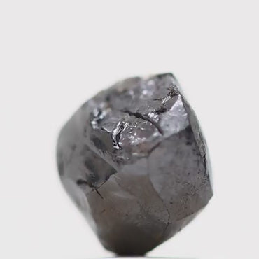 Natural Rough Crystal Raw Fancy Dark Brown Uncut Diamond 2.72 Carat Design Rough Diamond Engagement Ring