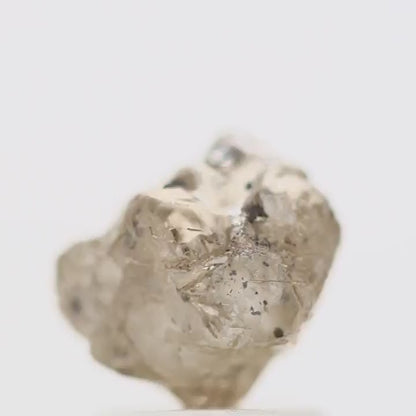 Rough Natural Uncut Diamond Fancy Champagne 1.98 Carat Raw Diamond for Engagement Ring SDM881