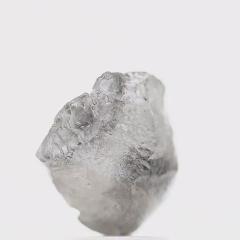 Rough Natural Diamond Fancy Gray Crystal 3.33 Carat Raw Diamond for Engagement Ring SDM10078