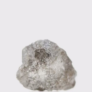 Rough Natural Uncut Diamond Fancy Gray Crystal 4.15 Carat Raw Diamond for Engagement Ring SDM10081