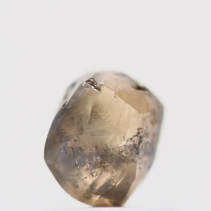 Rough Crystal Raw Fancy Brown Uncut Diamond 0.98 Carat