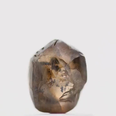 Natural Rough Diamond Fancy Brown Loose Diamond 1.28 Carat Design Engagement Ring
