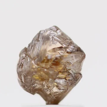 Natura Rough Diamond Raw Fancy Orange Brown Uncut Diamond 1.43 Car For Design Rough Diamond Engagement Ring SDM743