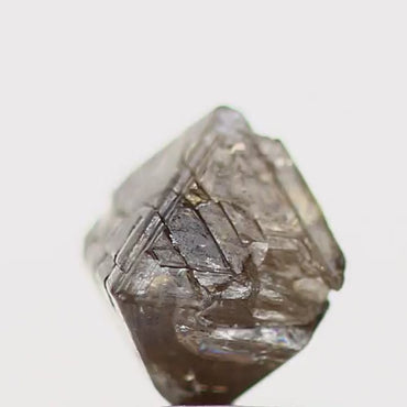Natural Rough Octahedron Crystal Raw Fancy Brown Uncut Diamond 0.94 Carat Design Rough Diamond Engagement Ring