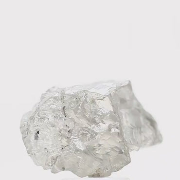 Rough Natural Uncut Diamond White 3.34 Carat Raw Diamond for Engagement Ring SDM10077