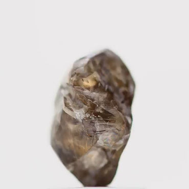 Natural Rough Raw Diamond Fancy Brown Loose Diamond 1.37 Carat Design Engagement Ring