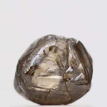 Natural Rough Uncut Diamond Fancy Deep Brown 0.80 Carat Raw Diamond for Engagement Ring SDM816