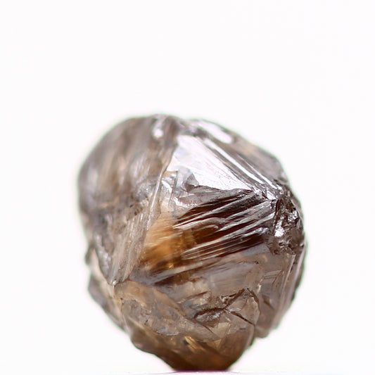 Natura Rough Crystal Fancy Brown Raw Uncut Diamond 0.96 Carat Design Rough Diamond Engagement Ring SDM782