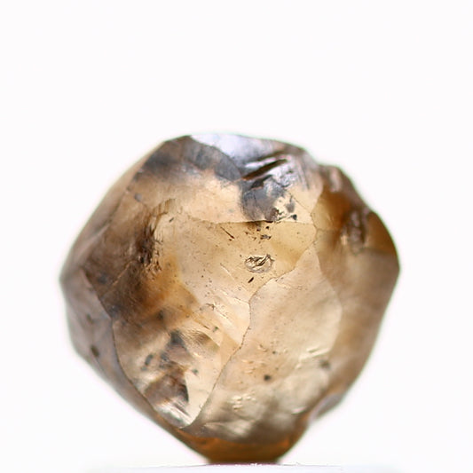 Natura Rough Cognac Brown Raw Uncut Diamond 1.12 Carat Design Rough Diamond Engagement Ring SDM742