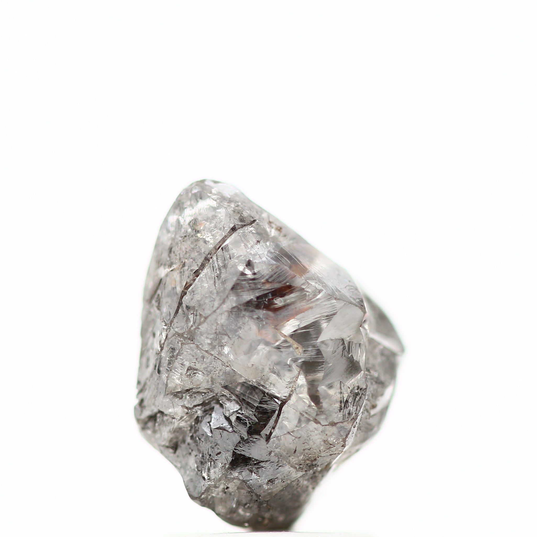 Rough Natural Uncut Diamond Fancy 3.28 Carat Raw Diamond for Engagement Ring SDM2998