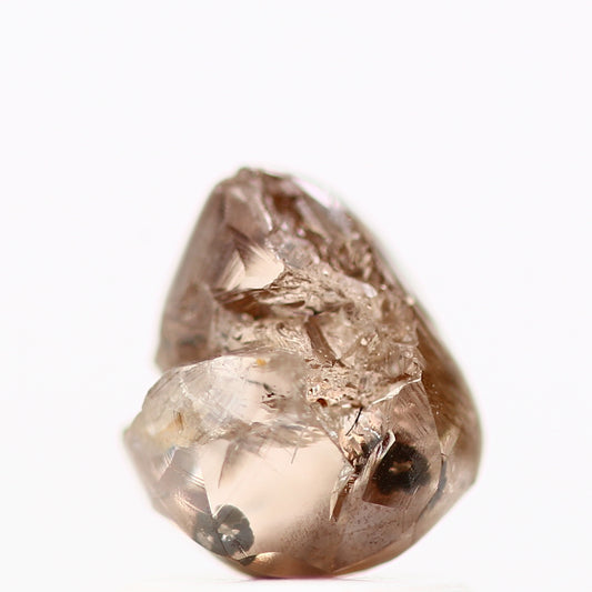 Natural Rough Diamond Fancy Brown Loose Diamond 1.34 Carat Design Engagement Ring
