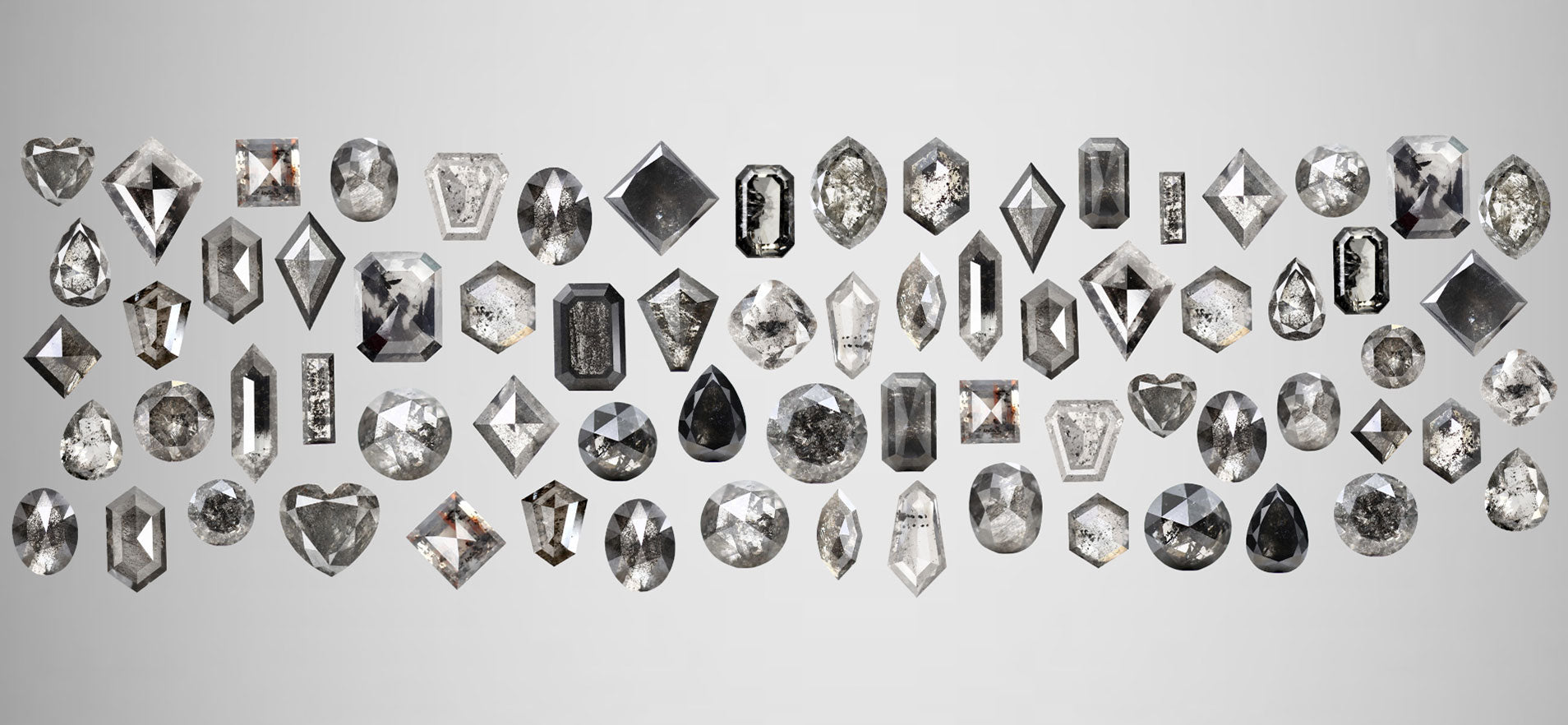Canadian Origin Salt & pepper Diamonds