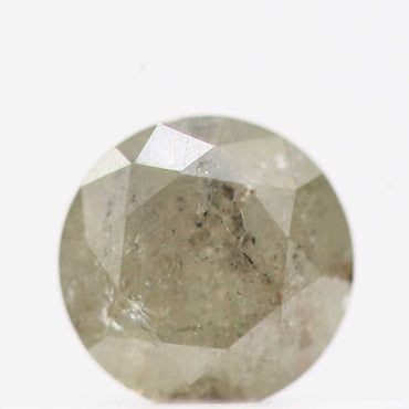 0.23 Carat Fancy Gray Round Shape Brilliant Cut Natural Loose Diamond