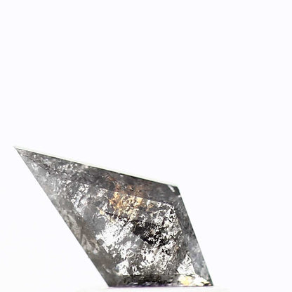 Salt and Pepper Diamond ! Fancy Gray Color Kite Diamond for Engagement Ring ! Natural Loose Diamond ! 0.49 Carat Unique Rare Diamond For Her