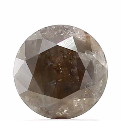 1.21 Carat Fancy Brown Round Brilliant Cut Natural Loose Diamond