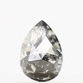 Salt and Pepper Diamond Fancy Gray Color 1.25 CT 7.10 x 5.00 x 4.22 MM Pear Cut Diamond! Natural Loose Diamond ! Christmas Gift for Her