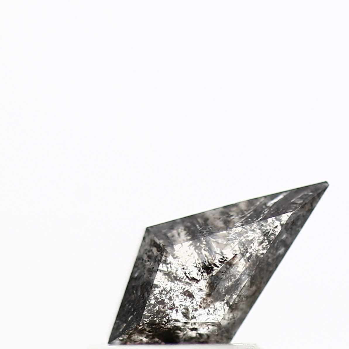 Salt and Pepper Diamond ! Fancy Gray Color Kite Diamond for Engagement Ring ! Natural Loose Diamond ! 0.55 Carat Gorgeous Diamond For Her