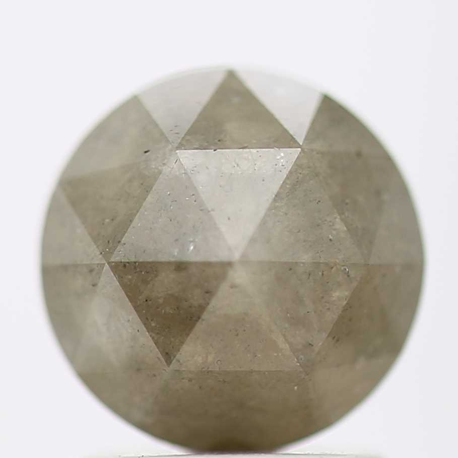 1.62 Carat Fancy Round Rosecut Shape Brilliant Cut Natural Loose Diamond