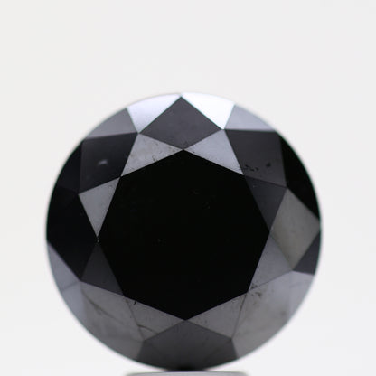 Black Loose Round Diamond AA Quality [12.79 MM] Natural Diamond For Engagement Ring 10.50 Carat