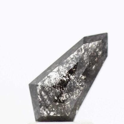 Salt and Pepper Shield Diamond ! Fancy Gray Color Diamond for Engagement Ring ! Natural Loose Diamond ! 1.61 Ct Gorgeous Diamond For Her