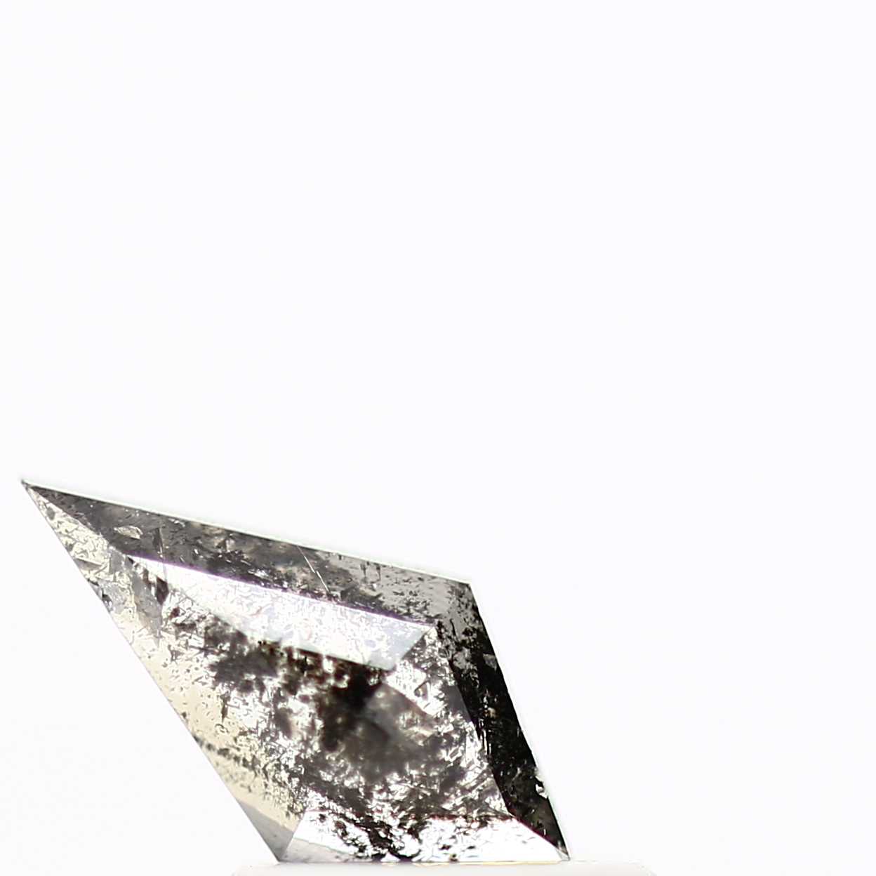 Salt and Pepper Diamond ! Fancy Gray Color Kite Diamond for Engagement Ring ! Natural Loose Diamond ! 0.54 Carat Unique Rare Diamond For Her