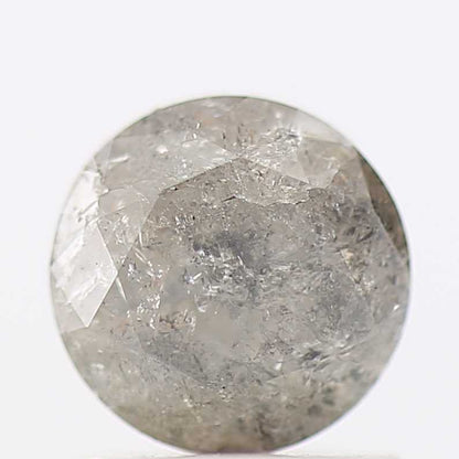 0.93 Carat Fancy Gray Salt And Pepper Round Natural Loose Diamond