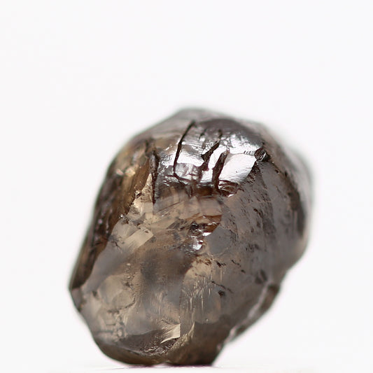 Natura Rough Diamond Raw Fancy Deep Brown Uncut Diamond 1.07 Carat Design Rough Diamond Engagement Ring SDM745