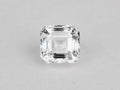 White Diamond, Asscher Shape, VS1 Clarity, F Color, 0.10 Carat