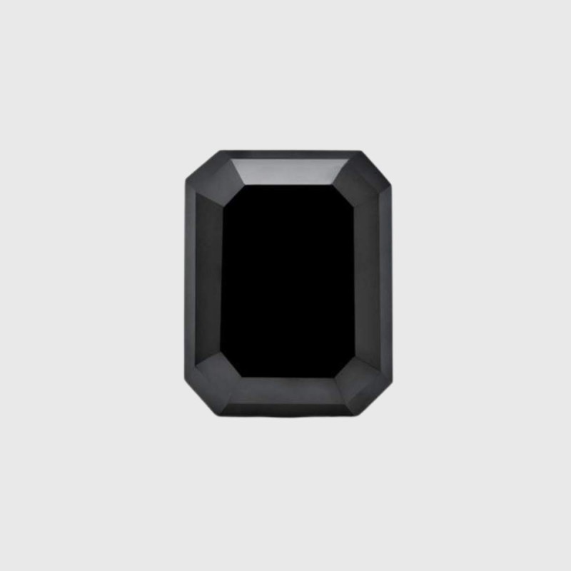   Emerald Cut Black Diamond