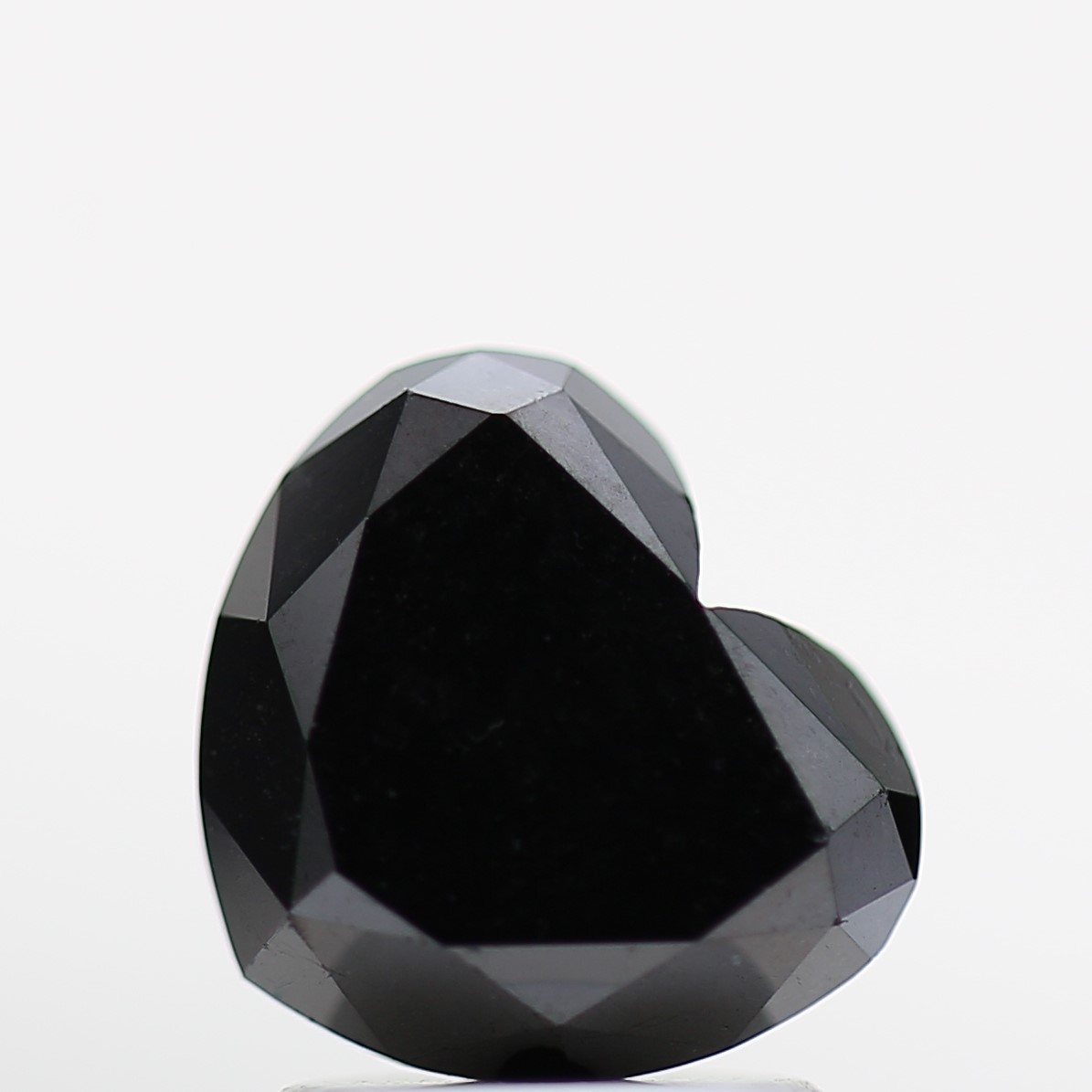 Heart Shape Fancy Black Natural Loose Diamond 2.14 Carat 