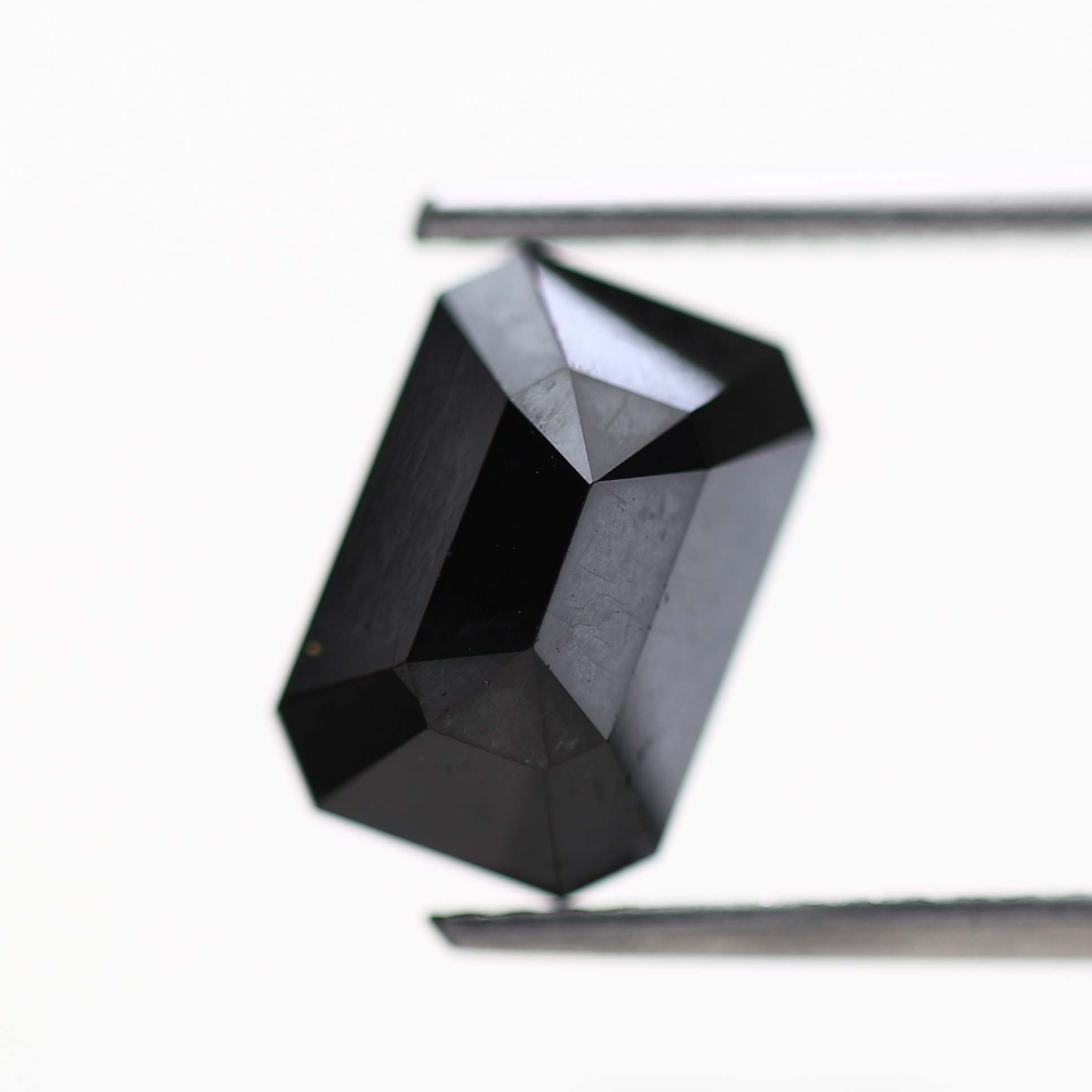 Emerald Fancy Black Natural Loose Diamond For jewelry Design 2.68 Carat