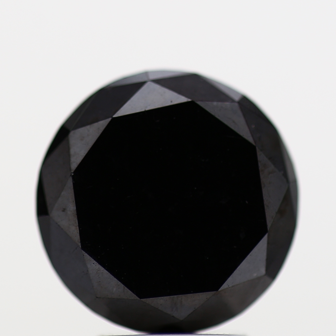 Black Loose Round Diamond AA Quality [9.87 MM] Natural Diamond For Engagement Ring 4.81 Carat 