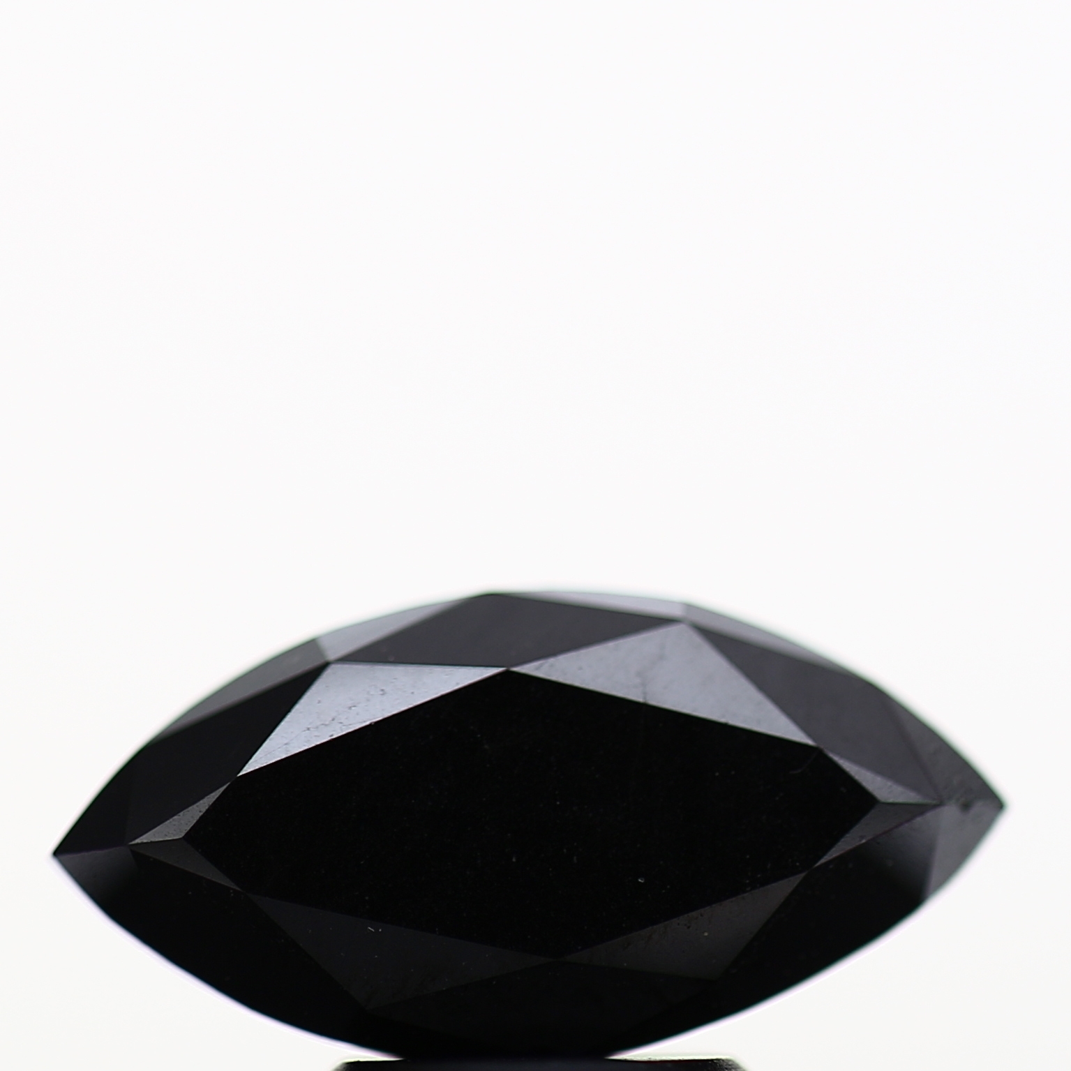 Marquise Diamond Fancy Black Natural Loose Diamond, 2.39 Carat
